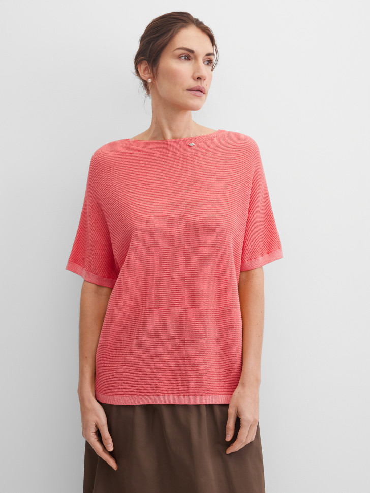 Джемпер с коротким рукавом