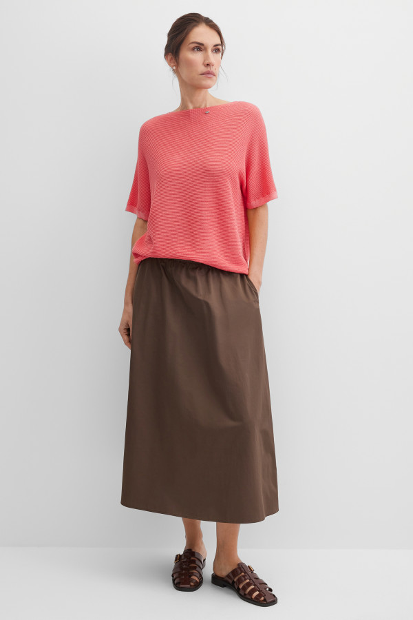 Джемпер с коротким рукавом