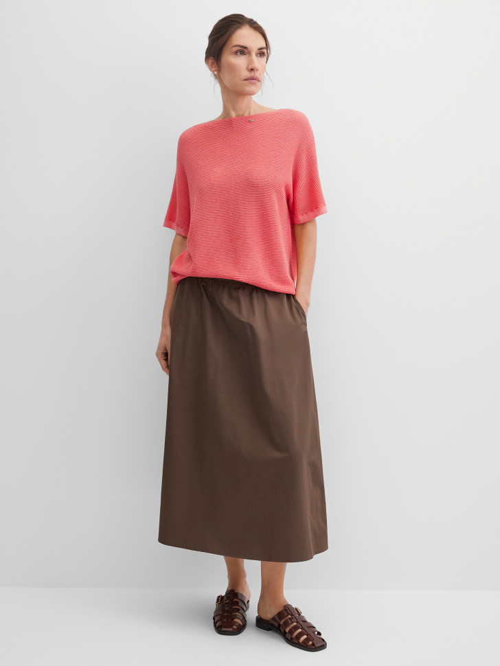 Джемпер с коротким рукавом