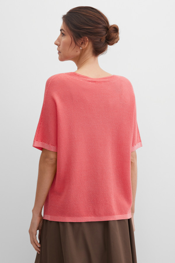 Джемпер с коротким рукавом