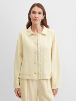 Жакет трикотажный с накладными карманами