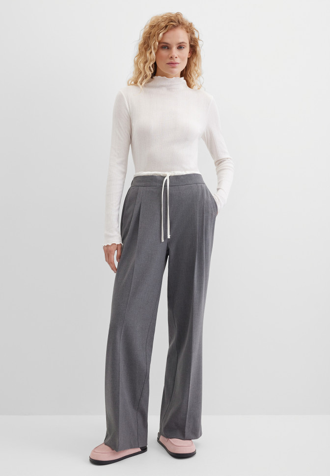 Брюки прямые