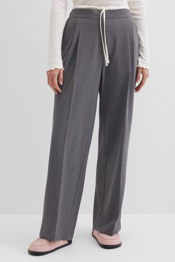 Брюки прямые