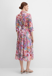 Платье-рубашка миди