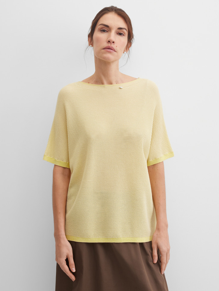 Джемпер с коротким рукавом