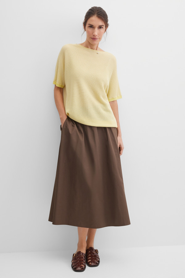 Джемпер с коротким рукавом