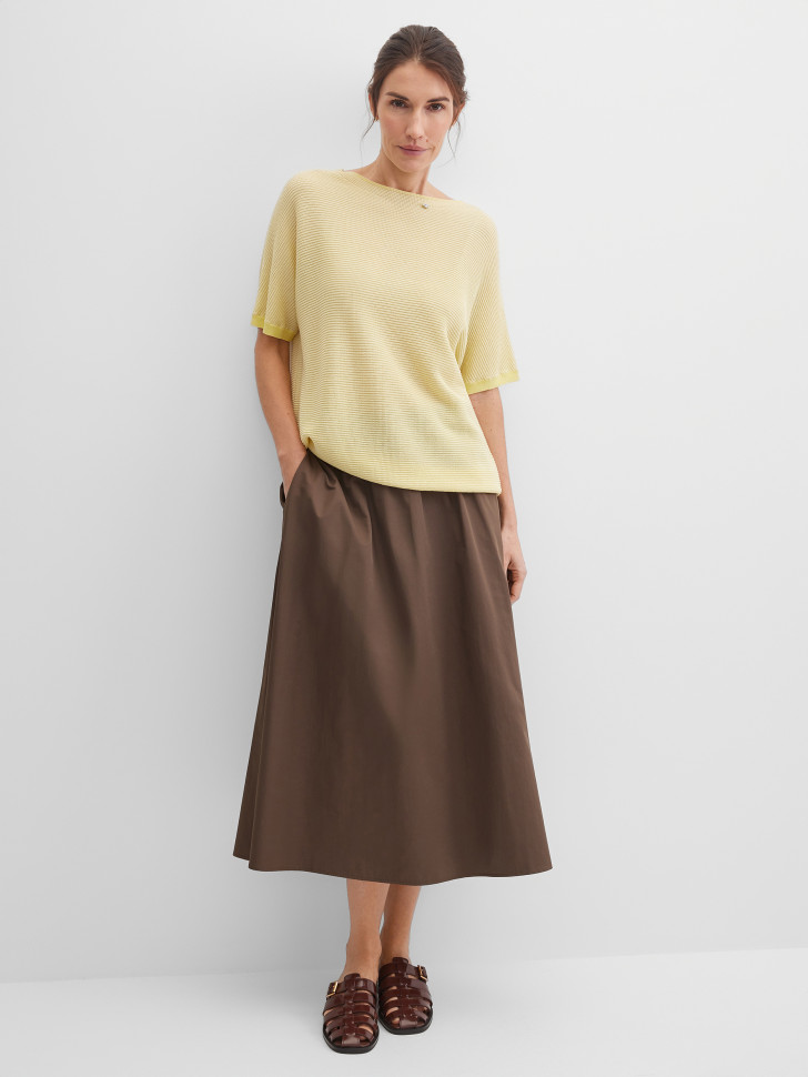 Джемпер с коротким рукавом