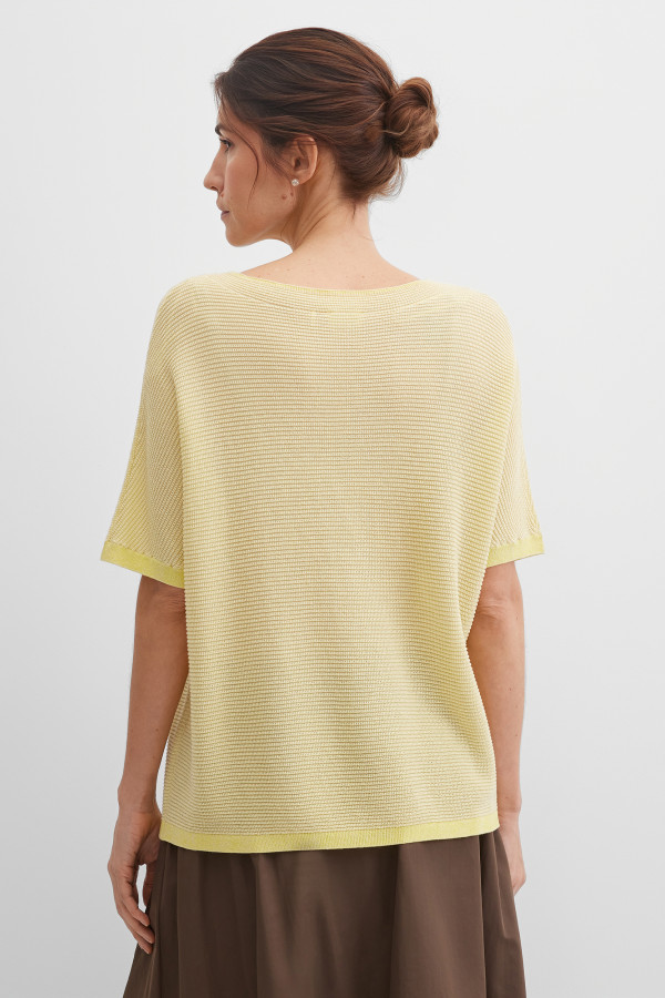 Джемпер с коротким рукавом