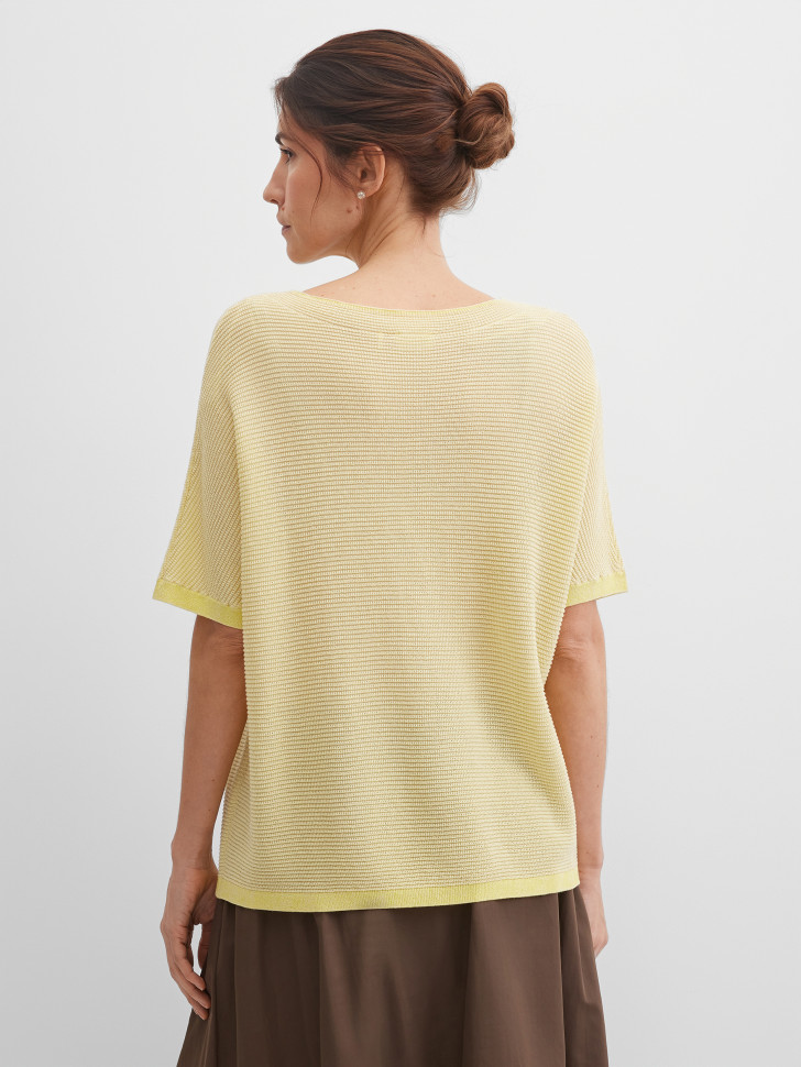 Джемпер с коротким рукавом