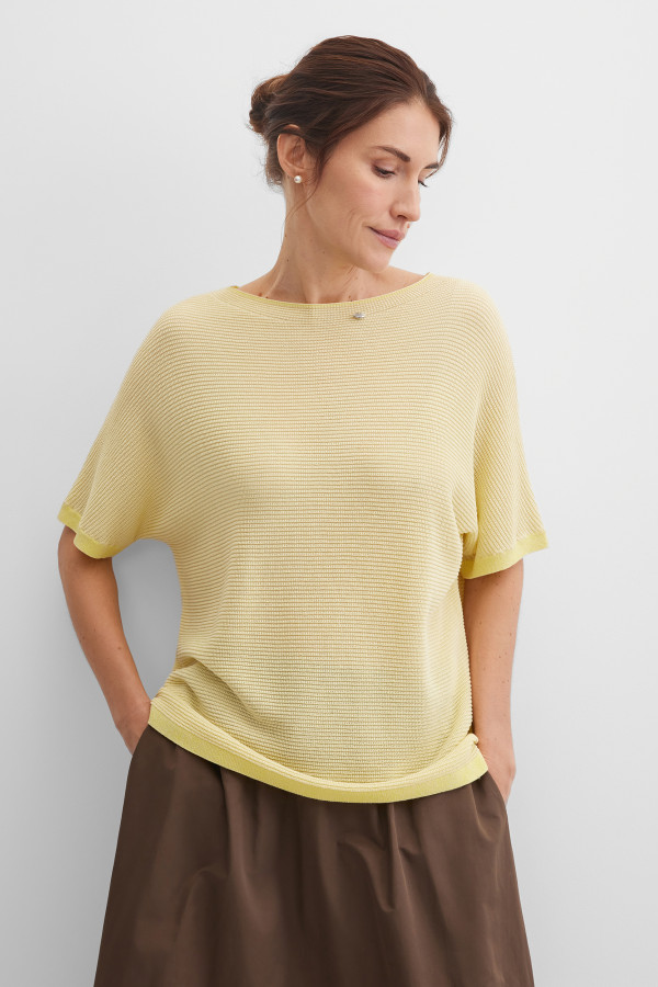 Джемпер с коротким рукавом