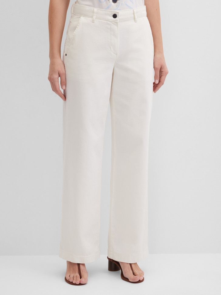 Джинсы широкие прямые wide leg