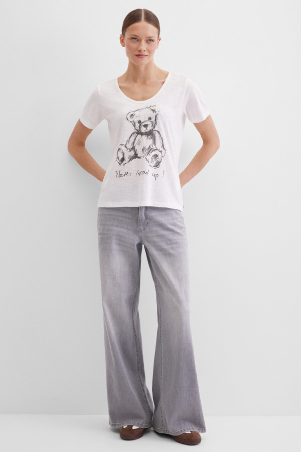 Футболка с принтом