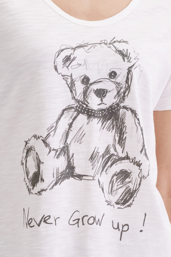 Футболка с принтом