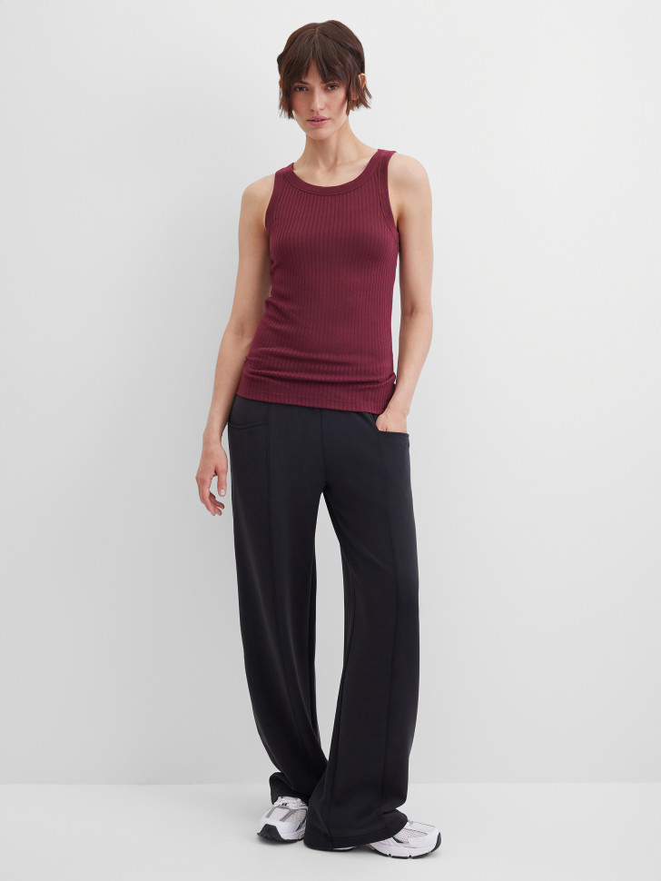 Брюки трикотажные