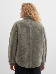 Куртка Тедди со стеганой отделкой