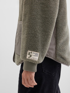 Куртка Тедди со стеганой отделкой