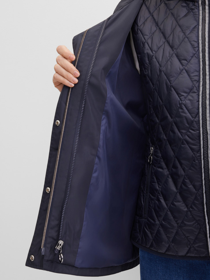 Куртка-трансформер с жилетом и капюшоном