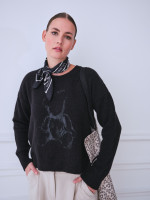 Джемпер вязаный