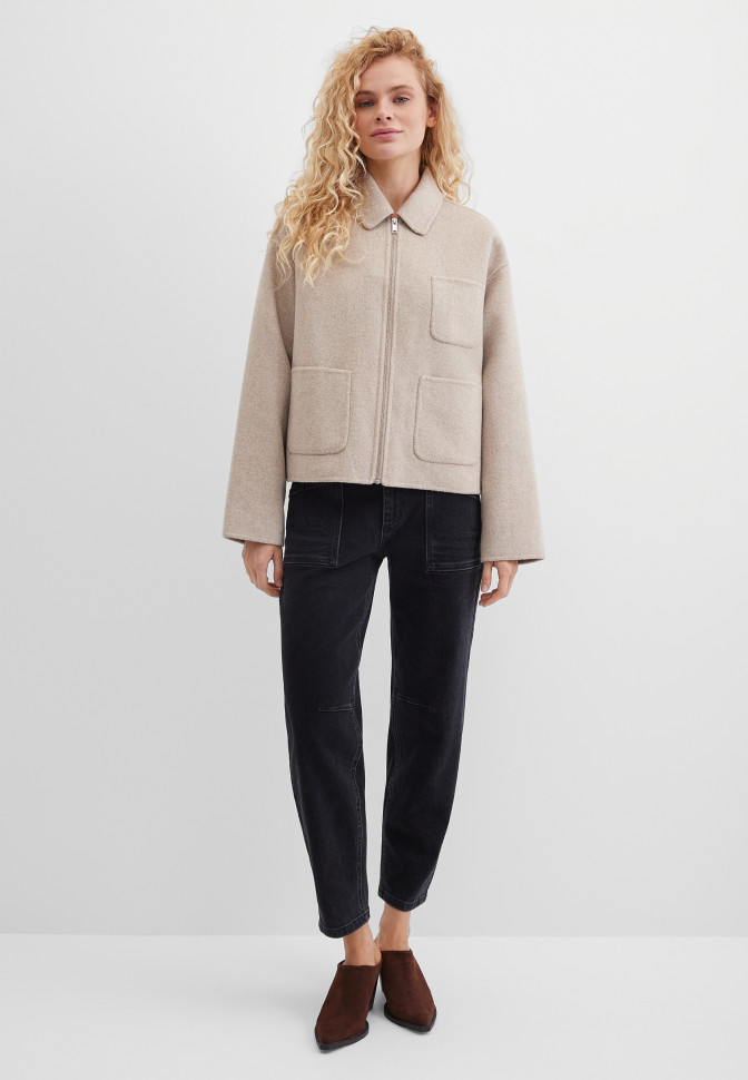 Жакет-куртка на молнии