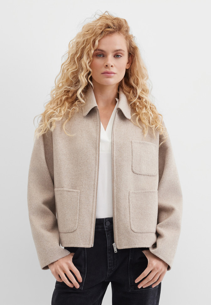 Жакет-куртка на молнии