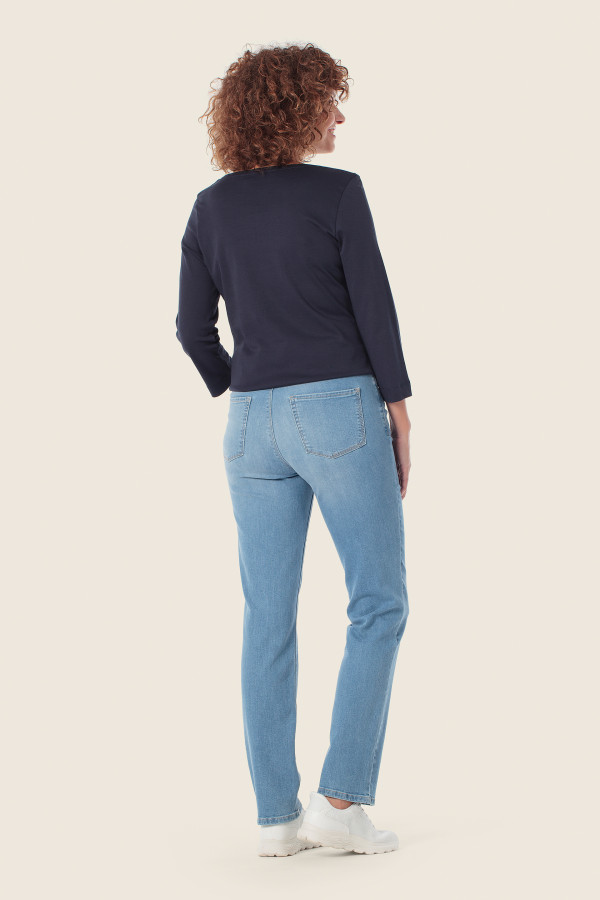 Лонгслив с рукавами 3/4 с декором