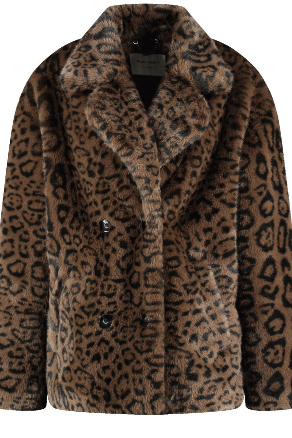 Шуба искусственная из экомеха