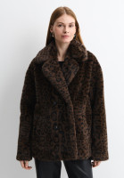 Шуба искусственная из экомеха