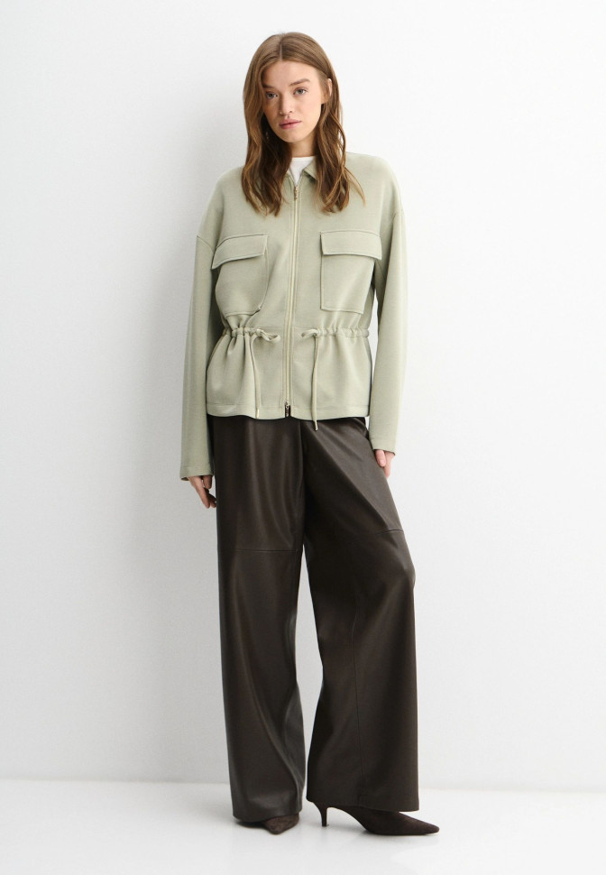 Жакет сафари с карманами