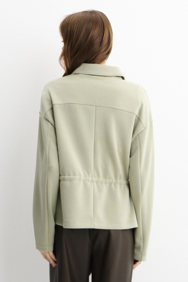 Жакет сафари с карманами