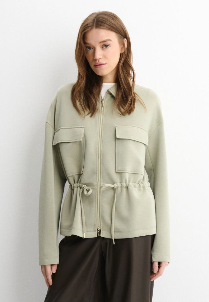 Жакет сафари с карманами