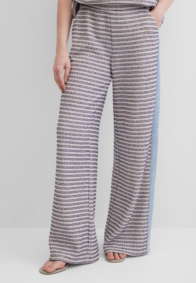 Брюки широкие