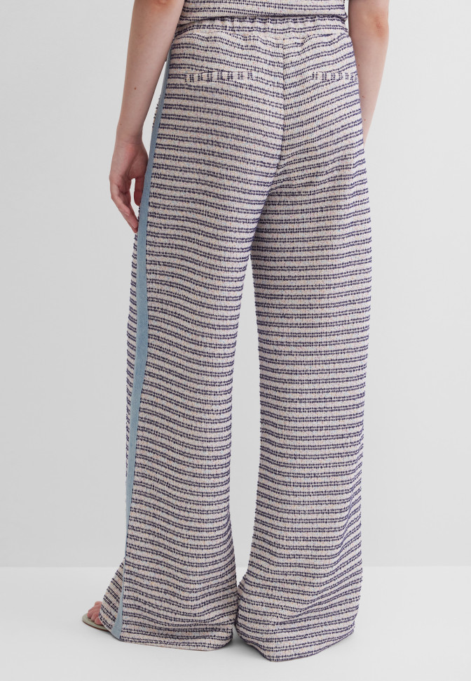 Брюки широкие