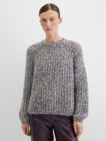 Джемпер крупной вязки