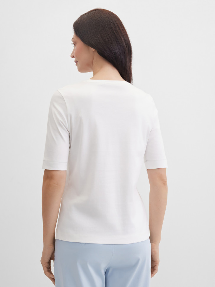 Футболка прямого кроя