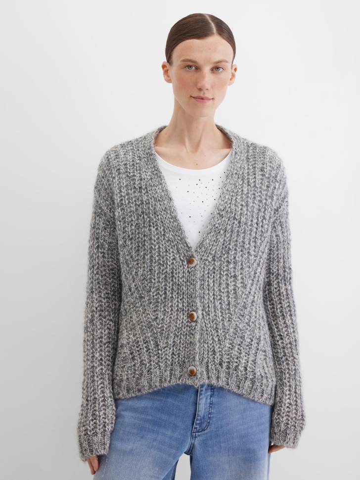 Кардиган вязаный