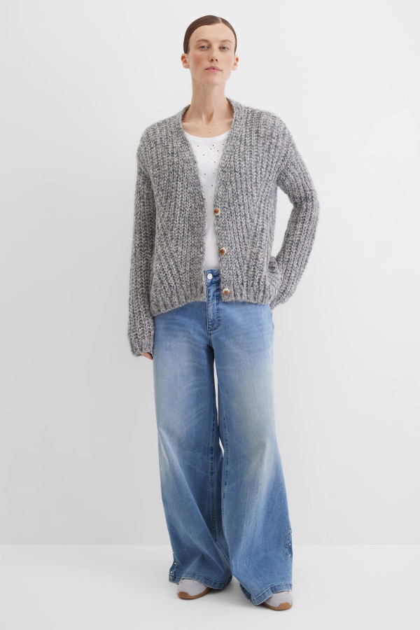 Кардиган вязаный