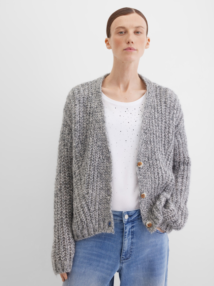 Кардиган вязаный