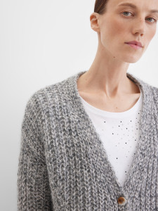 Кардиган вязаный