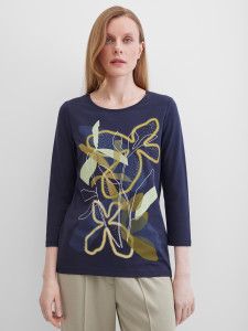 Лонгслив с принтом