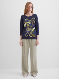 Лонгслив с принтом