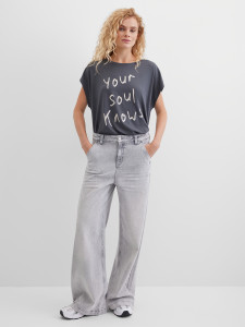 Джинсы широкие