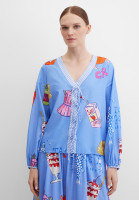 Блузка с длинным рукавом