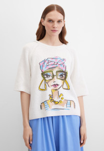 Джемпер свободный