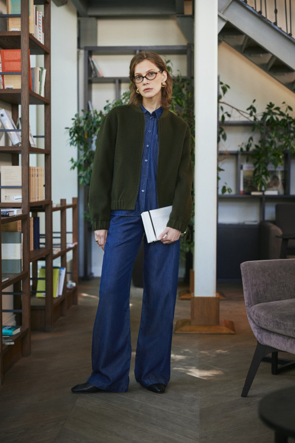 Брюки прямые