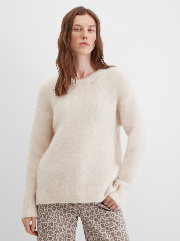 Джемпер из шерсти и мохера