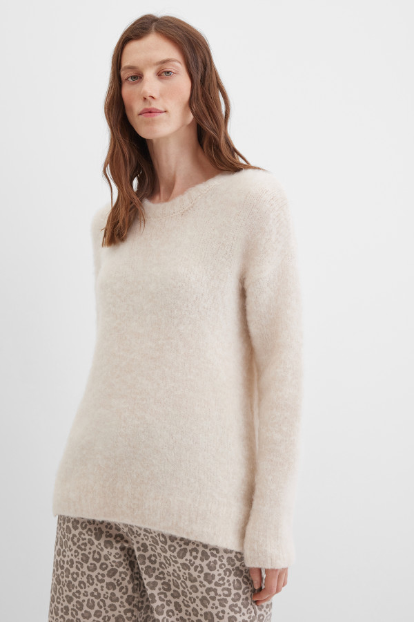 Джемпер из шерсти и мохера