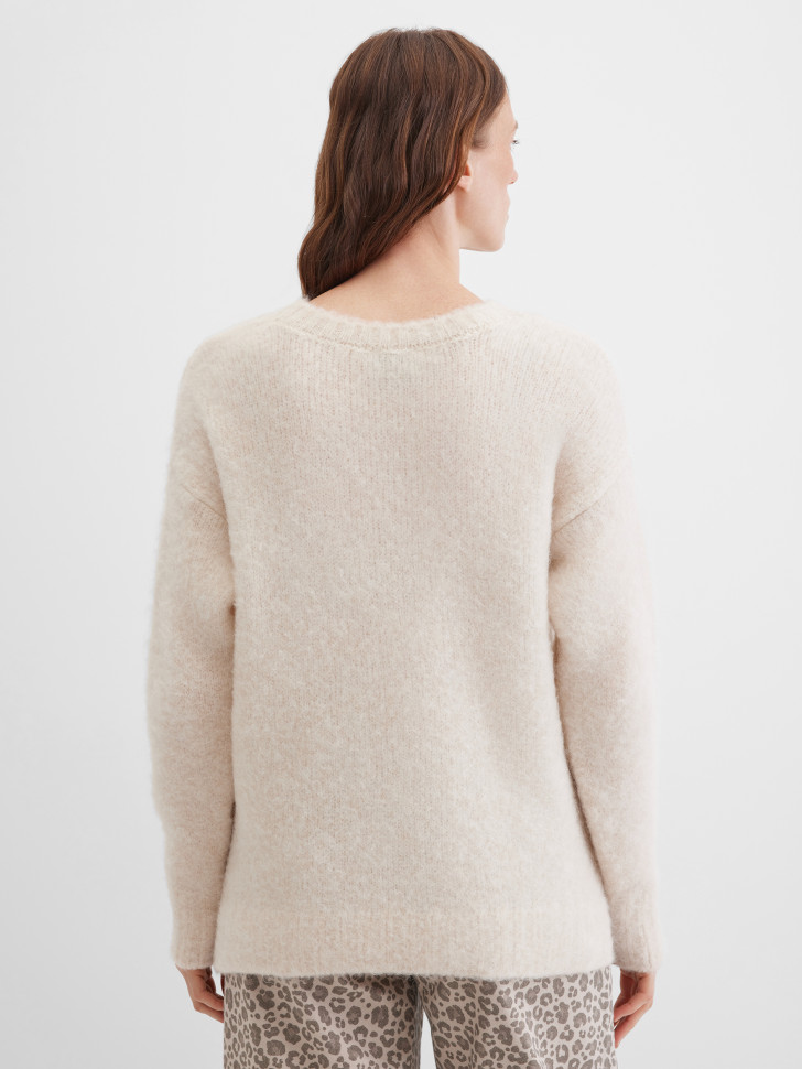 Джемпер из шерсти и мохера