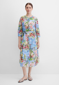 Платье-рубашка миди