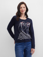 Джемпер с рисунком