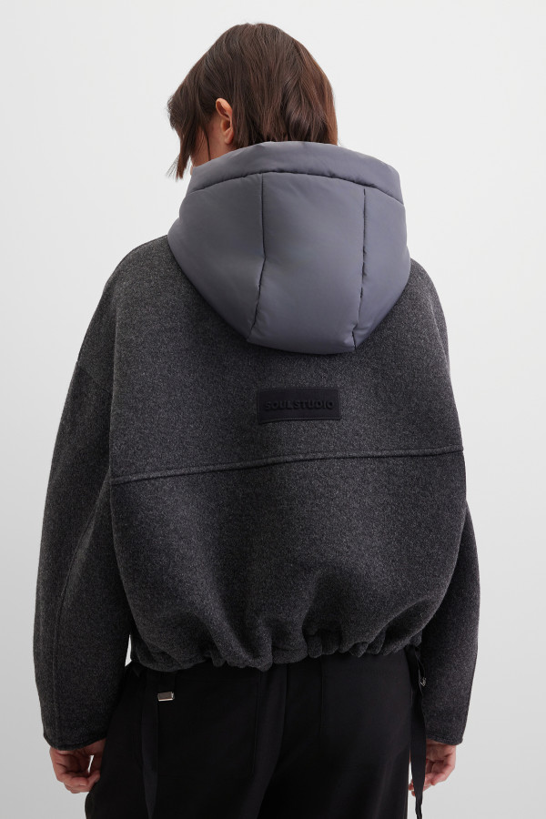 Бомбер с добавлением шерсти